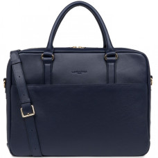Lancaster Mademoiselle Business Sac porté Main 573-75 Bleu Fonce