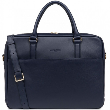 Lancaster Mademoiselle Business Sac porté Main 573-75 Bleu Fonce