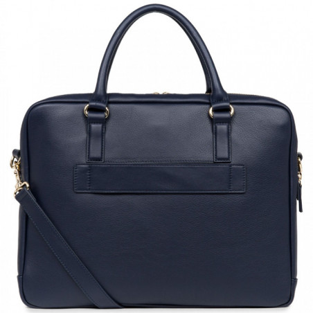 Lancaster Mademoiselle Business Sac porté Main 573-75 Bleu Fonce dos