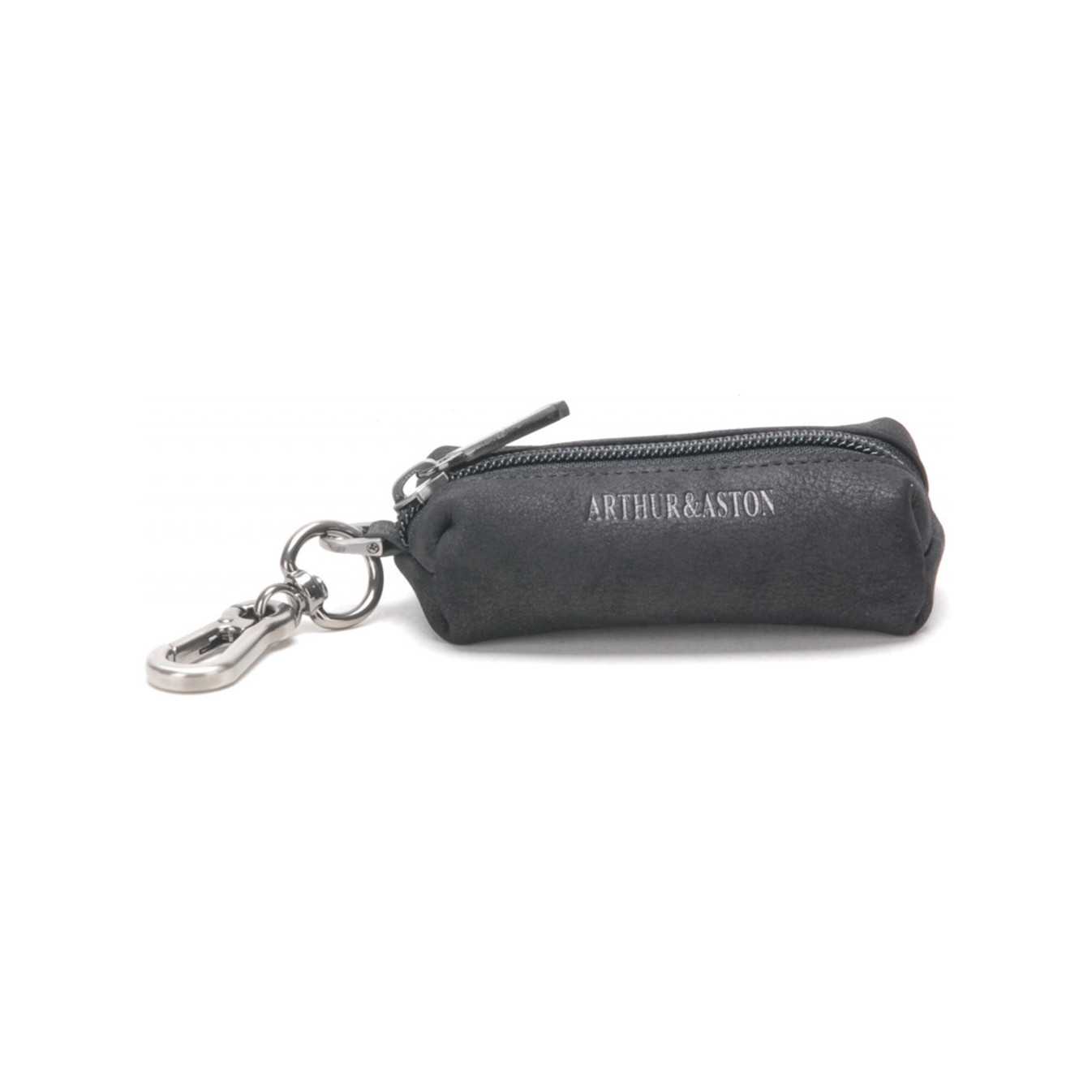 Porte-monnaie Arthur & Aston en cuir noir