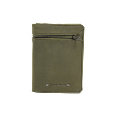 Portefeuille en cuir pour homme couleur bronze