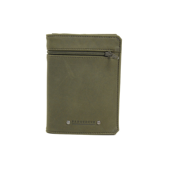 Portefeuille en cuir pour homme couleur bronze