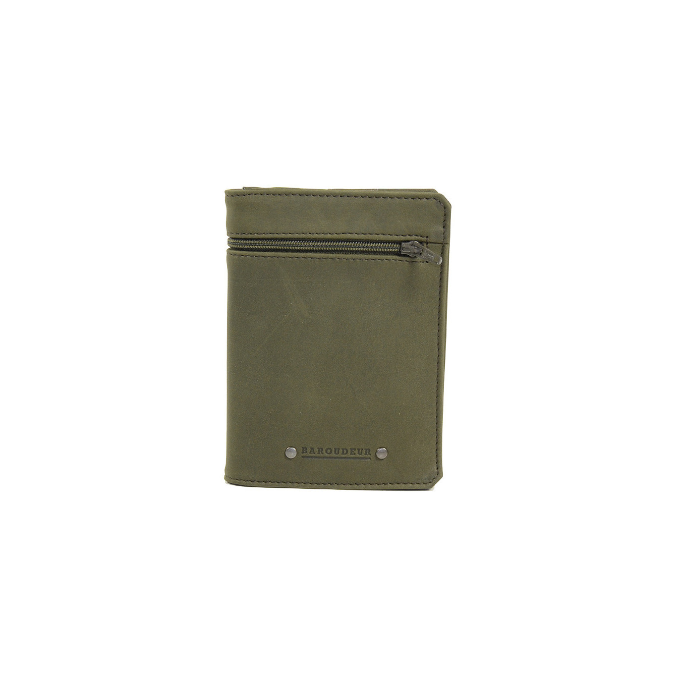 Portefeuille en cuir pour homme couleur bronze
