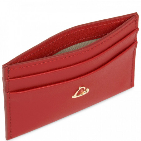 Lancaster City Philos Porte cartes 123-15 Rouge cote