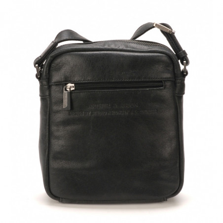 Pochette homme Arthur&Aston Noir en cuir