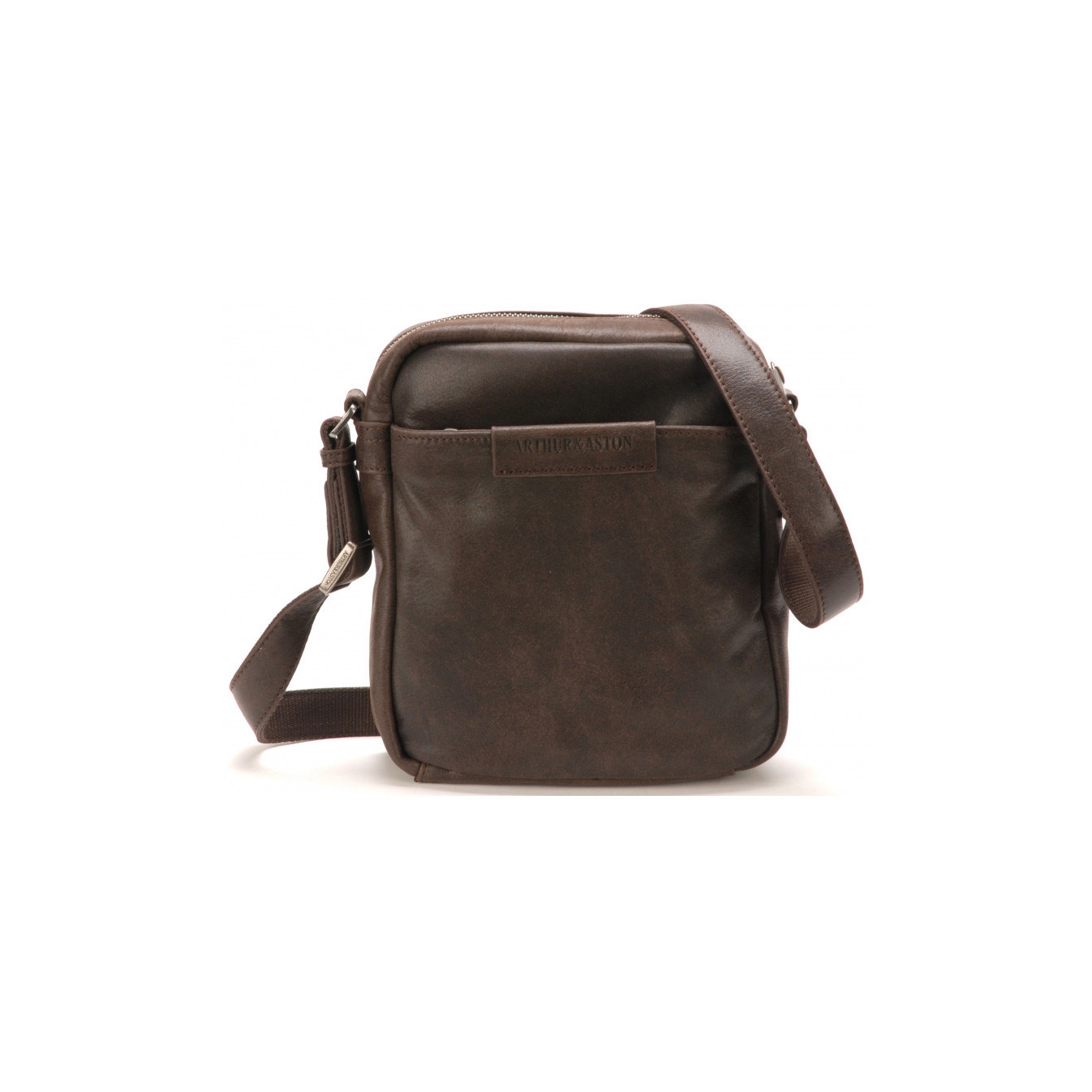 grand sac pochette homme en cuir