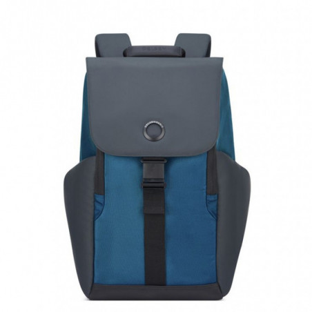 Delsey Secureflap Sac à Dos PC 15.6" Bleu Marine