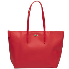 Lacoste Grand Sac Cabas Zippé L12.12 High Risk Red