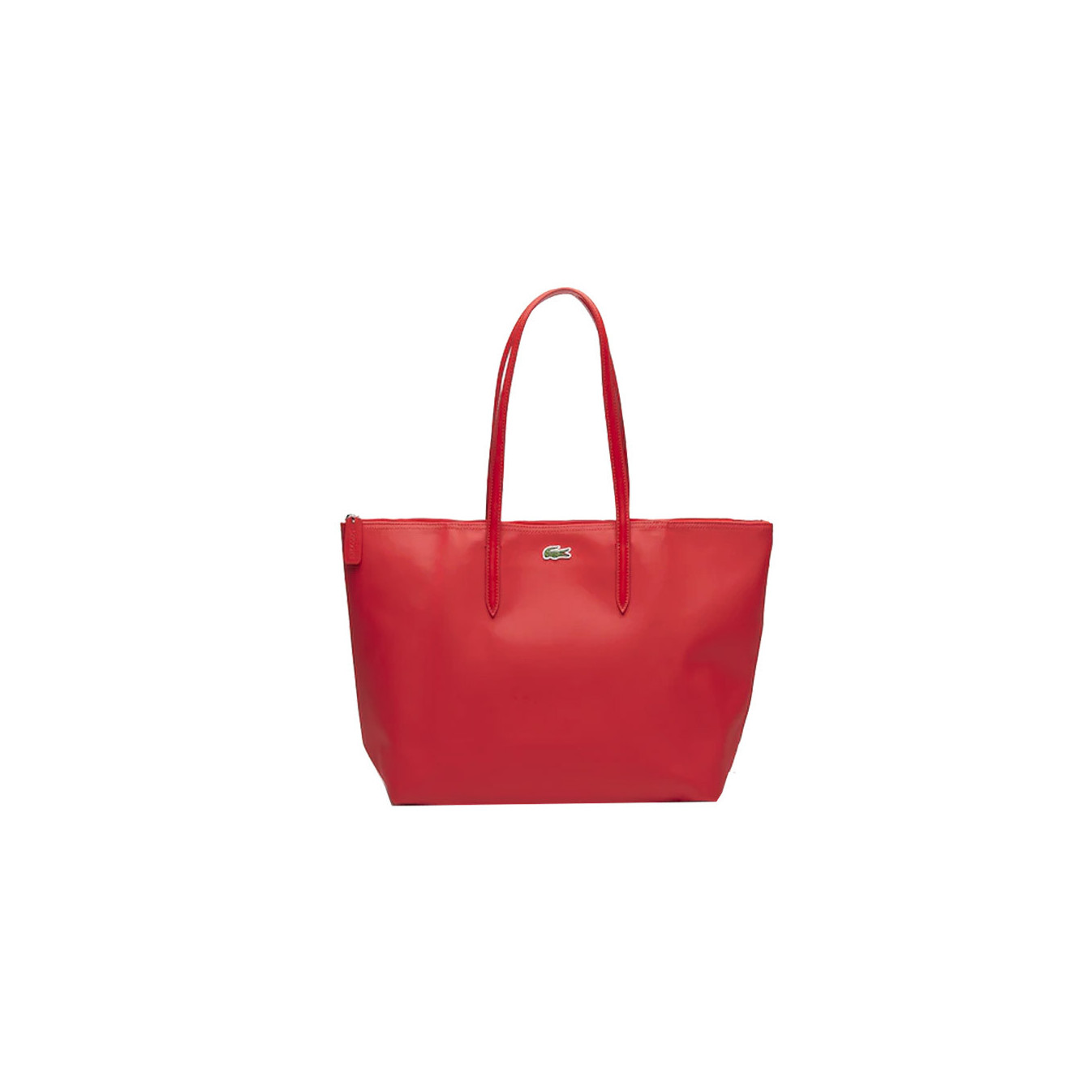 Lacoste Grand Sac Cabas Zippé L12.12 High Risk Red