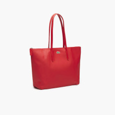 Lacoste Grand Sac Cabas Zippé L12.12 High Risk Red