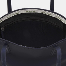 Lacoste Sac Cabas Zippé L12.12 Penombre ouvert