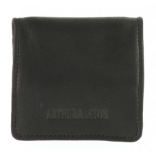 Arthur et Aston Louis Porte Monnaie Cuir Gras 94-582 Noir
