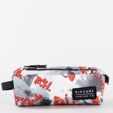 Rip Curl Beach Schack Trousse Double Compartiment White