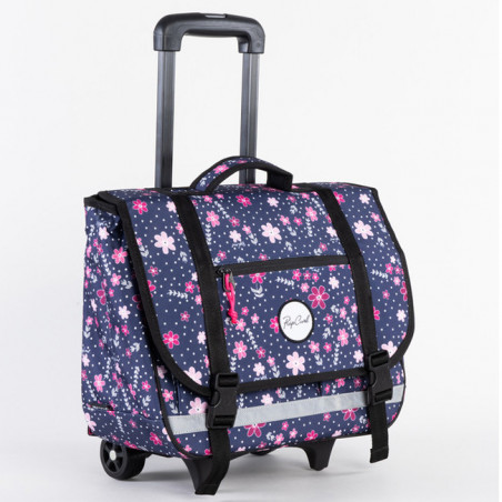 Rip Curl Back To School Cartable à roulettes Filles Flowers Purple cote