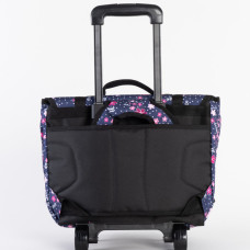 Rip Curl Back To School Cartable à roulettes Filles Flowers Purple dos 2