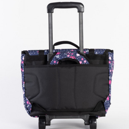 Rip Curl Back To School Cartable à roulettes Filles Flowers Purple dos 2