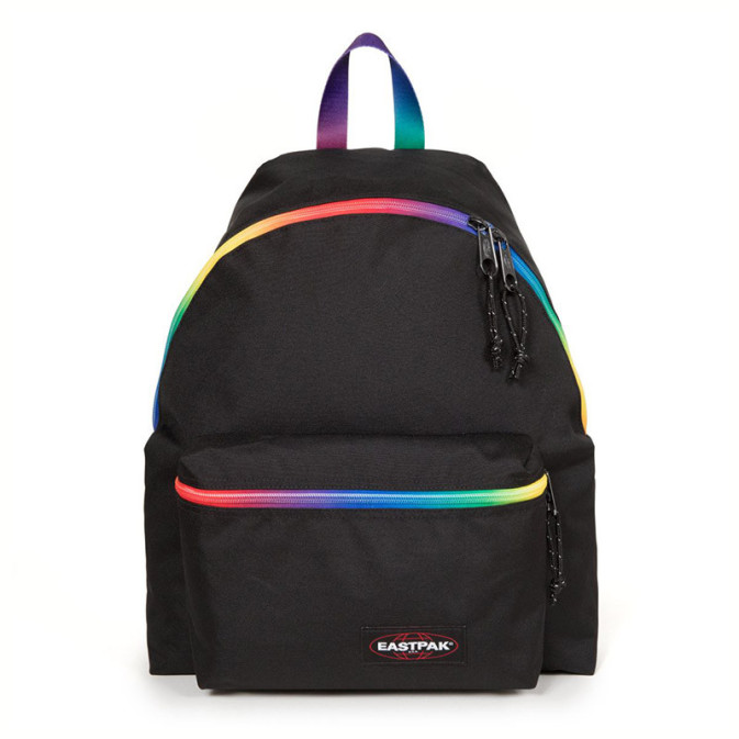 Eastpak Rainbow Gradient Backpack with Navy Trim NWT Travelpack Rainbow Dark | Luggage | Eastpak Official Store main image 2