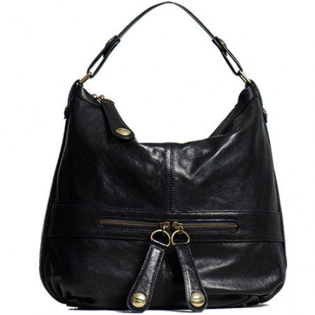 Sac à Main Gérard Darel Midday Midnight En Cuir Taupe – Vintage, Très Bon état