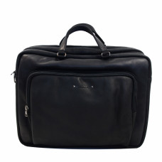 Jean Louis Fourès Baroudeur Sacoche  2 Soufflets 40 Cm Noir