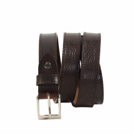 JL Fourès Ceinture Cuir Homme Missouri Marron