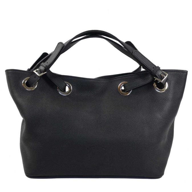 Sac à Main Femme Charles Smith Noir - Multi-compartiments - Fermeture Zip Tournante - Neuf Sans étiquette