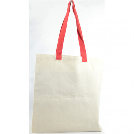 Farfouillette Tote Bag de Noël Sac fourre-tout Renne Naturel dos
