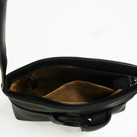 Sequoia Harmony Sac Porté Travers Noir ouvert