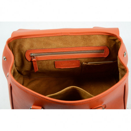 Berthille Petit Cortina Sac à Main Orange 5