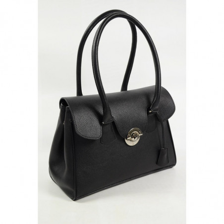 Berthille Petit Cortina Sac à Main Noir S0070G (2)