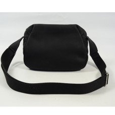 Berthille Mini Fishing Crossbody Suede Leather Black