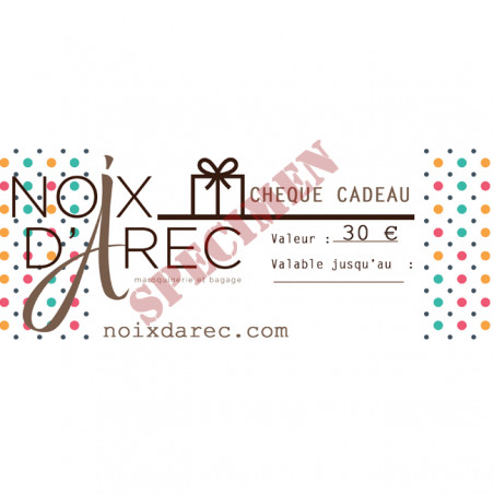 Arecanut Gift Voucher 30 €
