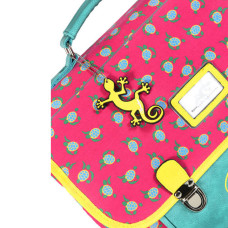 Camaleon Retro Backpack 35cm Green Turtle details