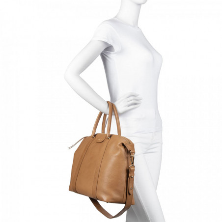 Lancaster Dune Shopping Bag 529-53 Camel