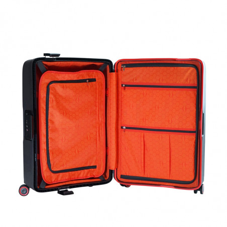Jump Maxlock Medium Suitcase 66cm 4 Wheels TSA Lock Anthracite
