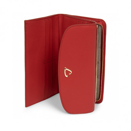 Lancaster City Philos PM Companion Double Wallet Red