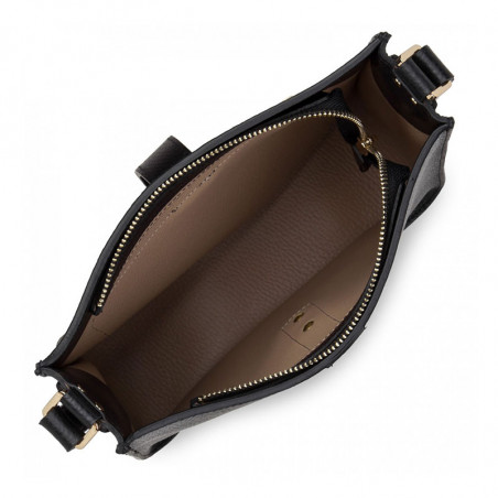 Lancaster Foulonne Double Small Crossbody Bag 470-33 Black