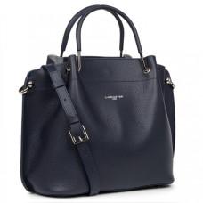 Lancaster Foulonne Double Grand Sac A Main Louisa 470-19 Blue In Si...