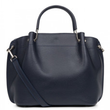 Lancaster Foulonne Double Grand Sac A Main Louisa 470-19 Blue In Si...