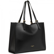 Lancaster Foulonne Double Grand Grand Sac Cabas 470-30 Noir In Nude cote