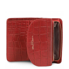 Lancaster Exotic Croco Wallet 124-11 Red