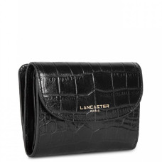 Lancaster Exotic Croco Wallet 124-11 Black