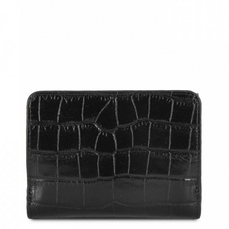 Lancaster Exotic Croco Wallet 124-11 Black