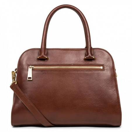 Lancaster Legend Horizon Tote Bag 571-42 Cognac