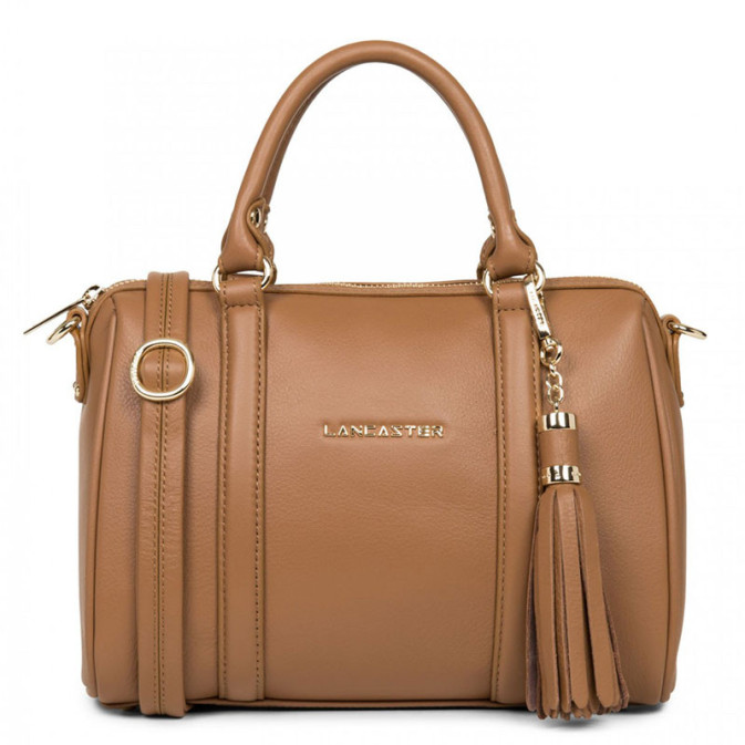 Lancaster Mademoiselle Ana Handbag 572-47 Camel