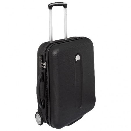 Valise Cabine DELSEY Helium Superlite Noir - 17 Pouces, Légère à 2 Roues - Occasion Très Propre