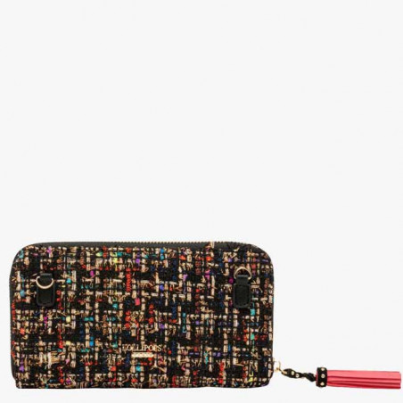 Lollipops Gossip Grand Zip Multi-Gold Wallet