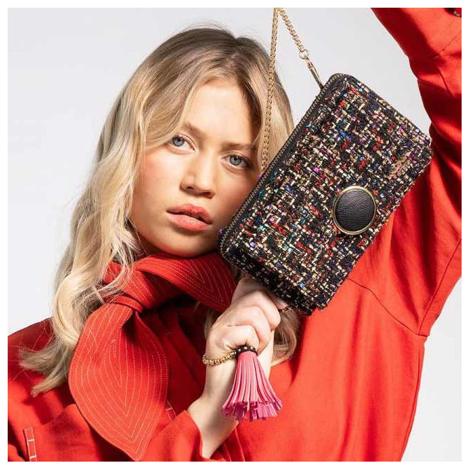 Lollipops Gossip Grand Zip Multi-Gold Wallet