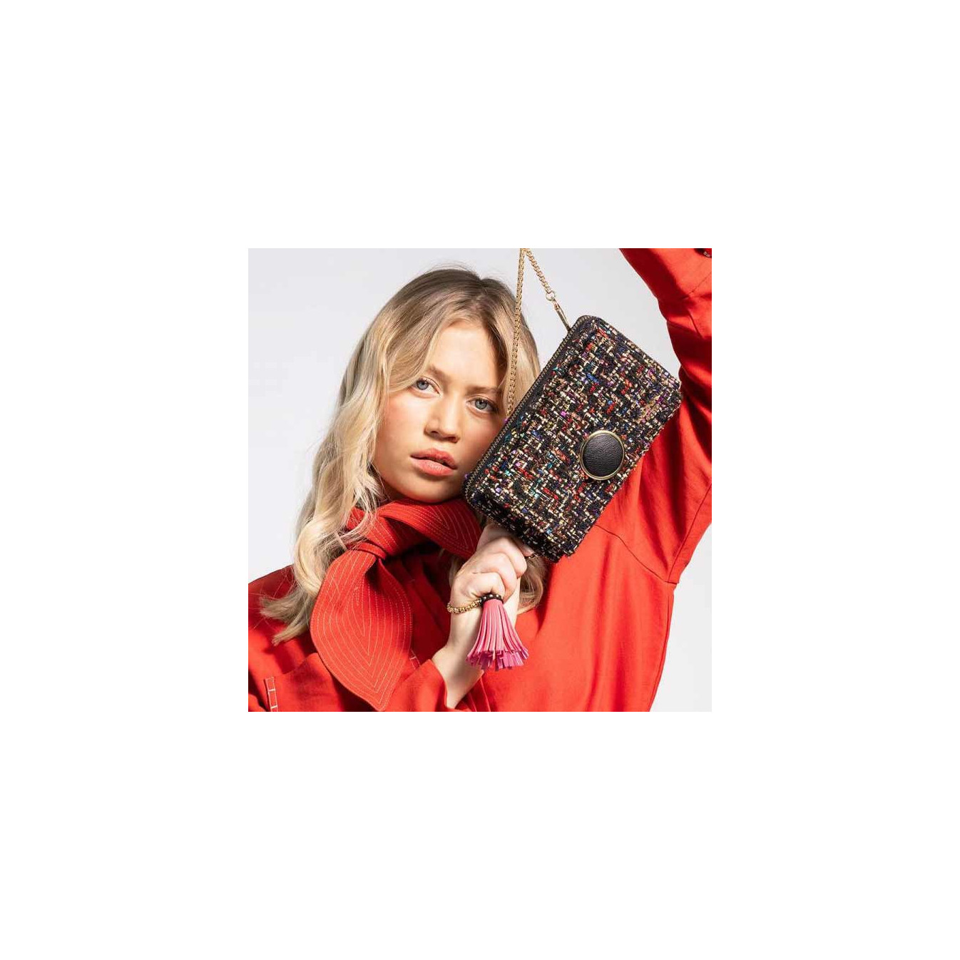 Lollipops Gossip Grand Zip Multi-Gold Wallet