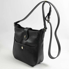 Berthille Mini Claudia Hobo Shoulder Bag Black