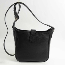 Berthille Mini Claudia Hobo Shoulder Bag Black